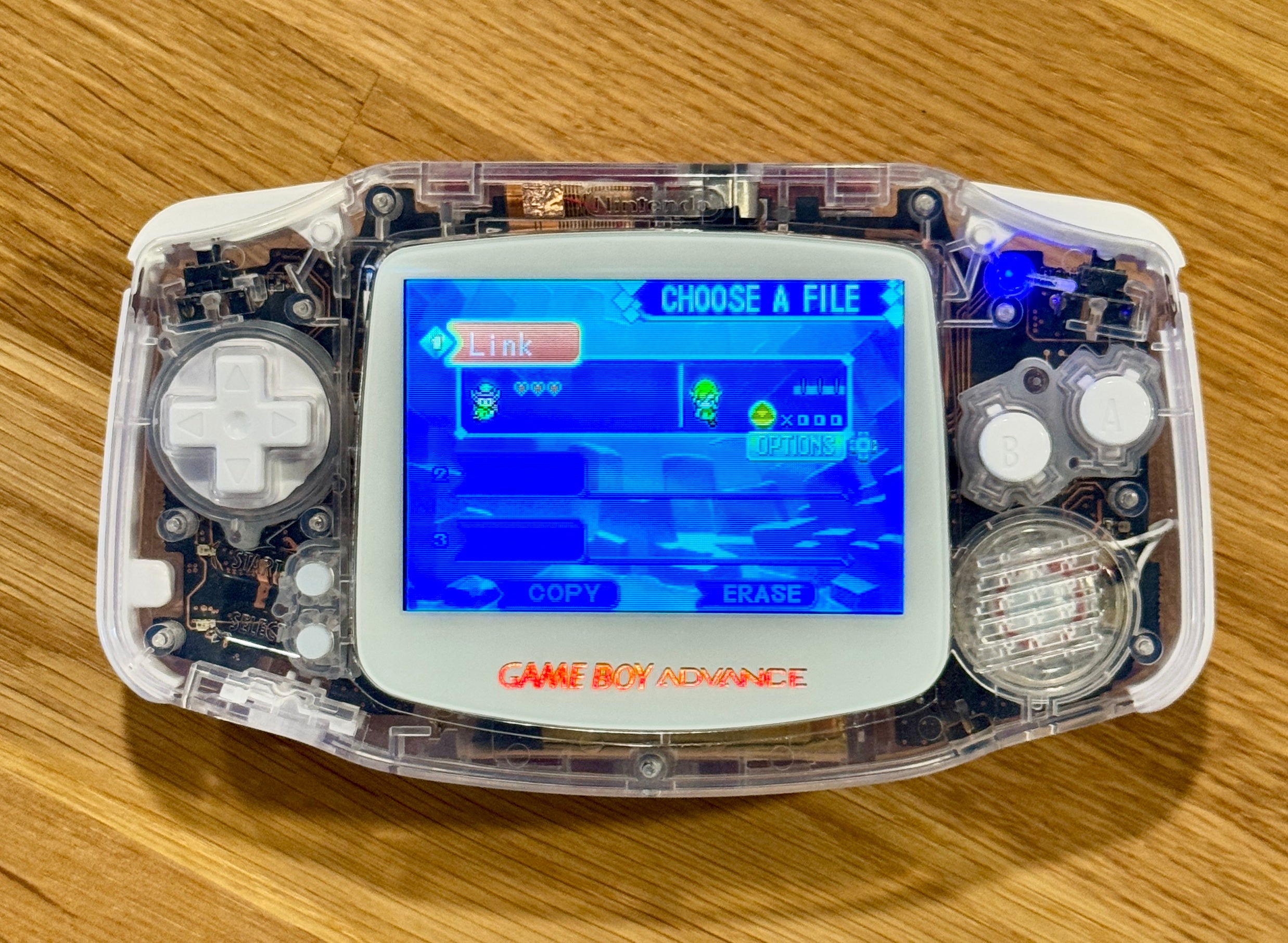 Send In Your GBA – IPS Screen + Shell Swap Service