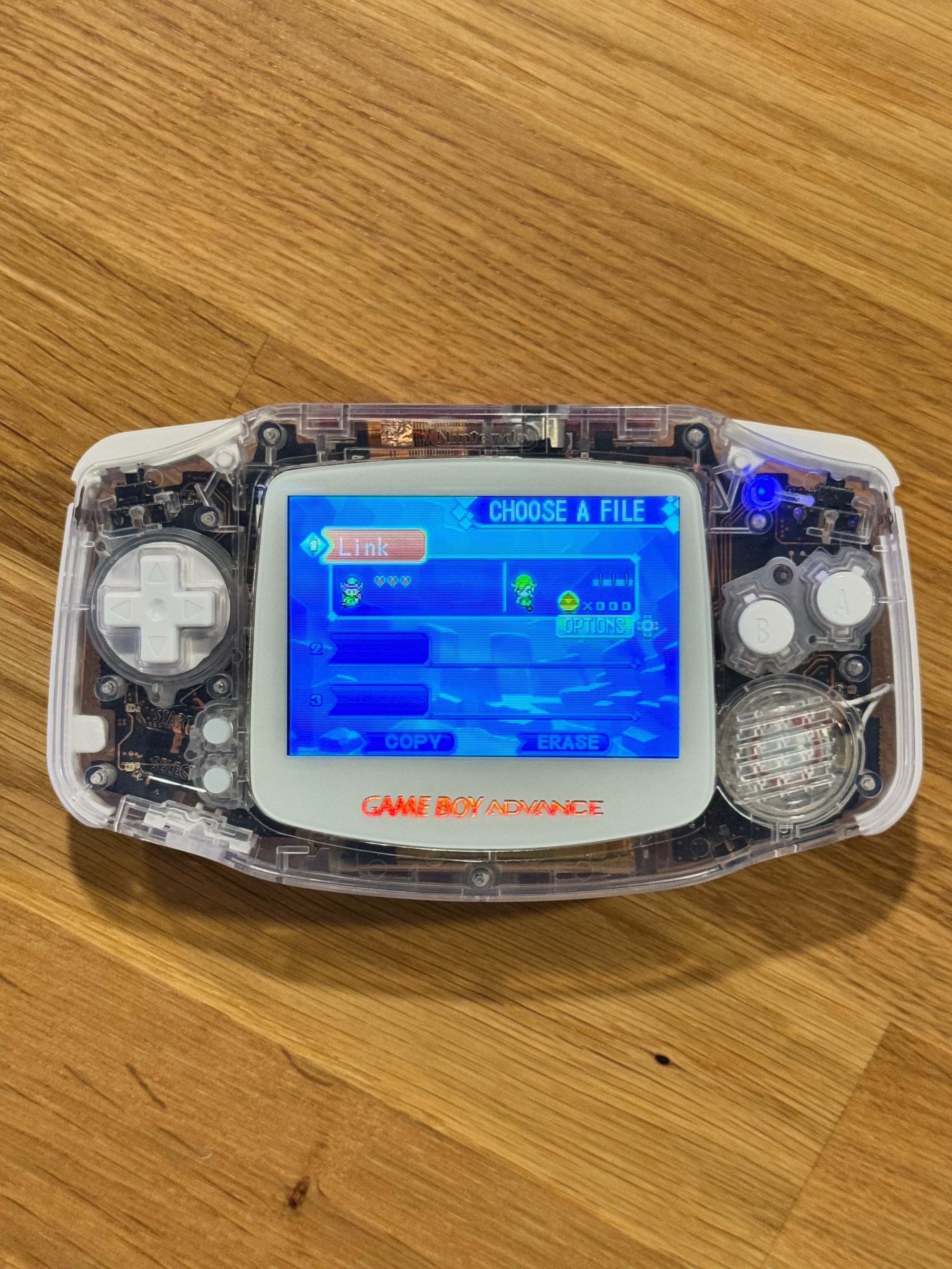 Send In Your GBA – IPS Screen + Shell Swap Service